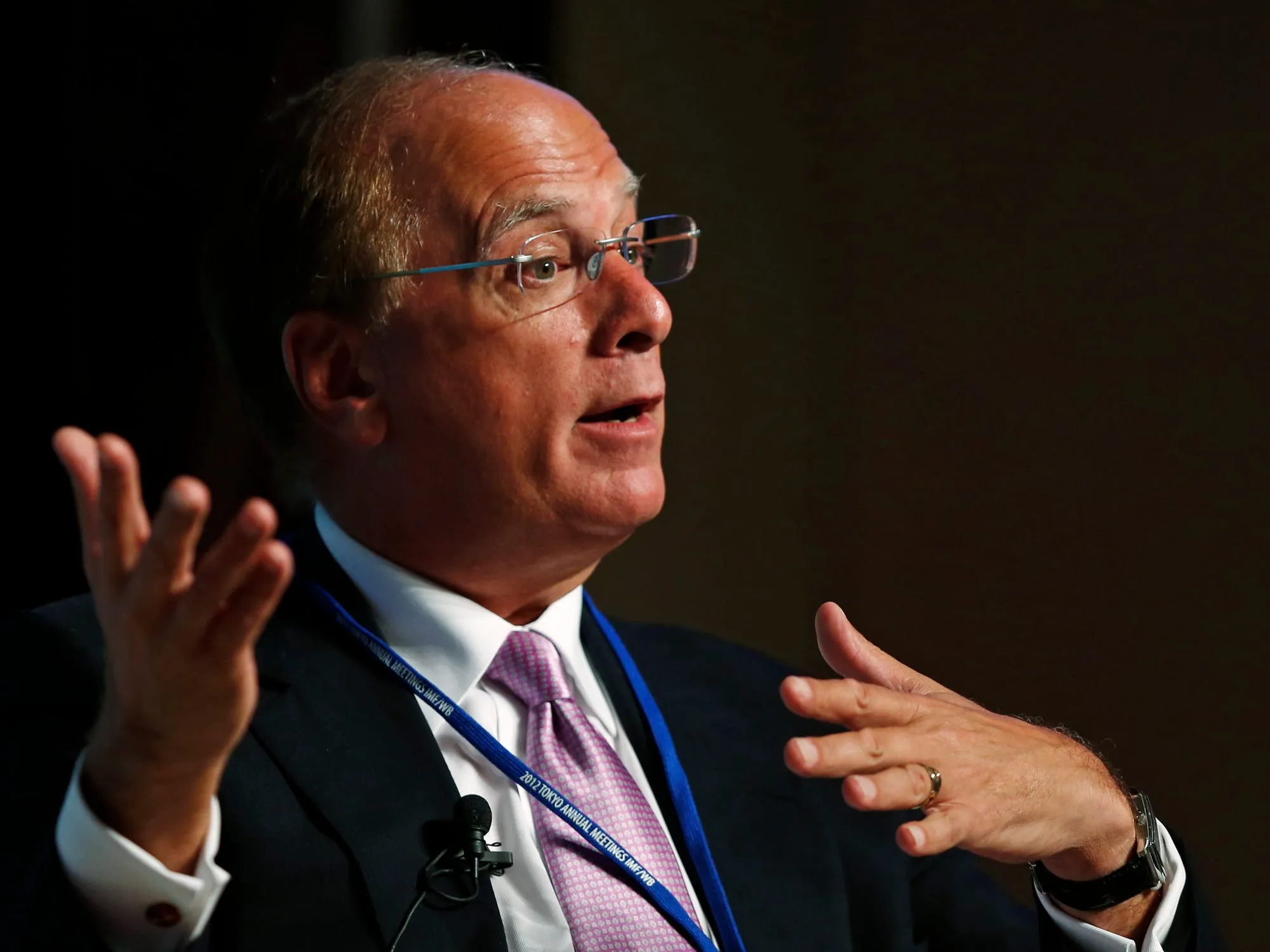 Larry Fink - ceo da blackrock