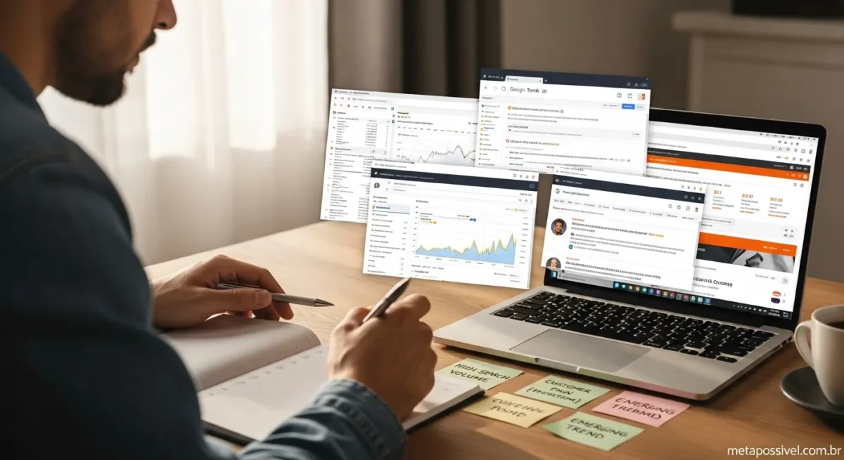 Escolha do nicho e pesquisa de demanda