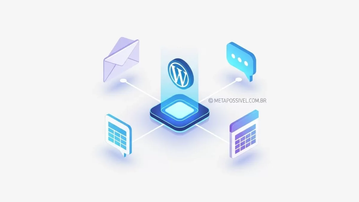 Ferramentas de Automação para Iniciantes: Guia Completo 2026 (Make vs n8n) 1 Ilustração digital moderna mostrando um usuário conectando ícones de aplicativos em um fluxo, representando o uso de ferramentas de automação para iniciantes.